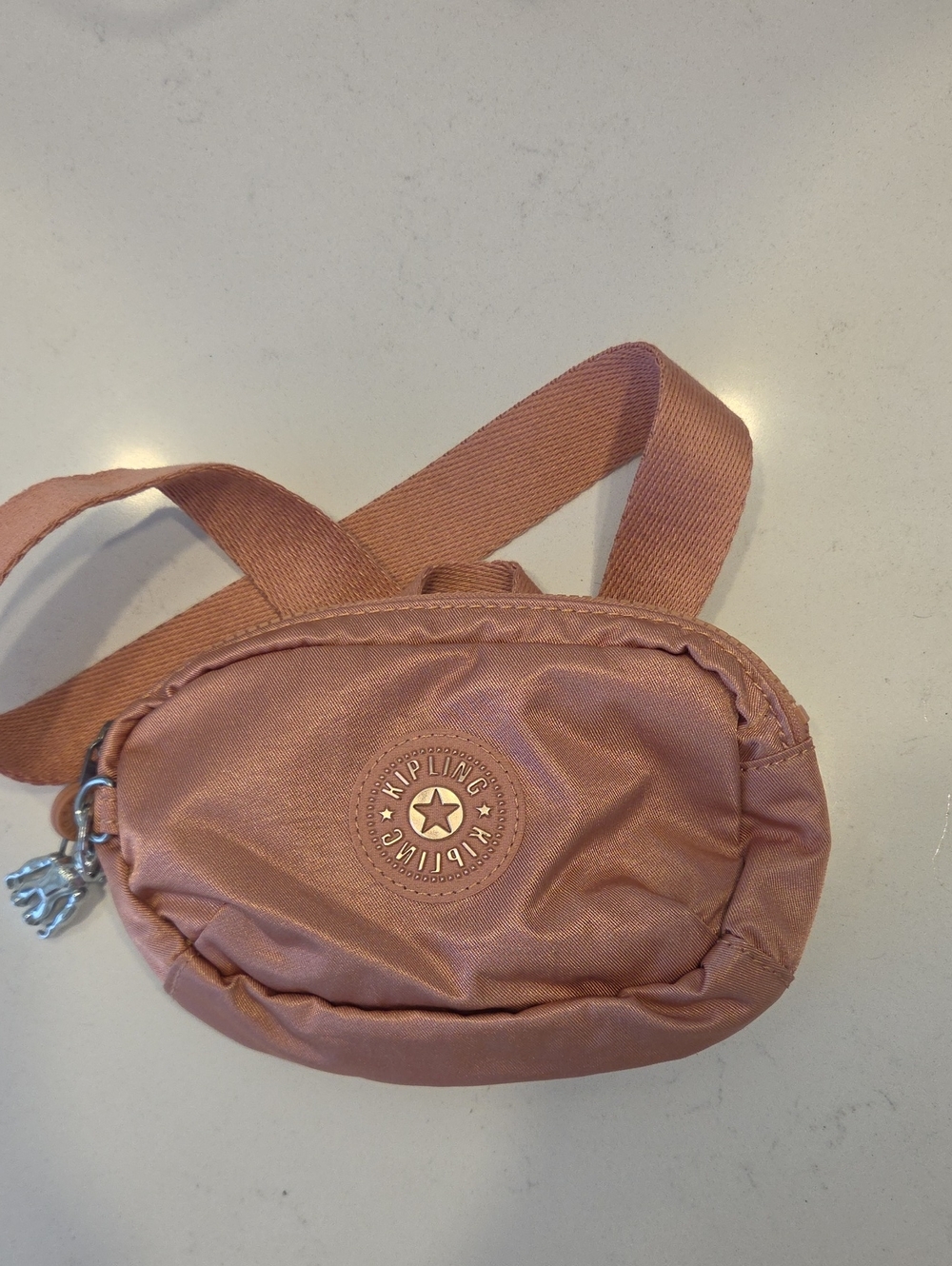 Kipling Mini Crossbody Bag in Dusty Rose